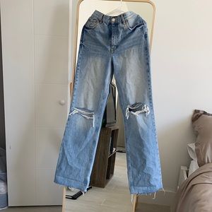 Zara size 4 wide leg jeans